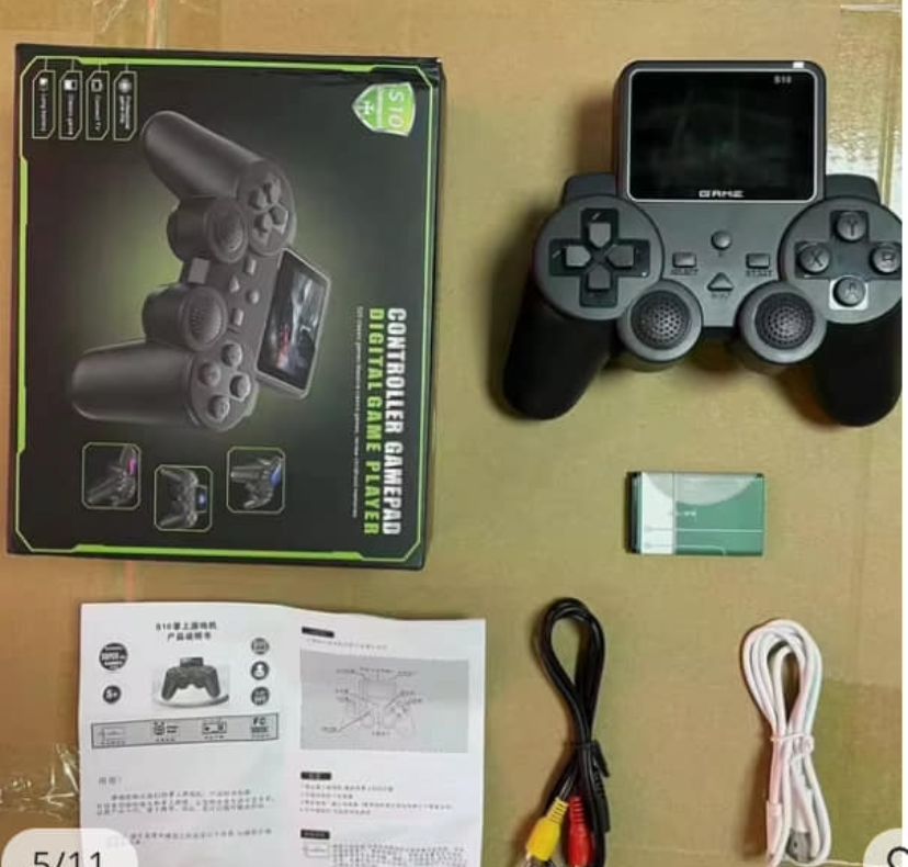 Gamepad Portable S10 – Console 2 en 1 pour enfants et grandes personnes