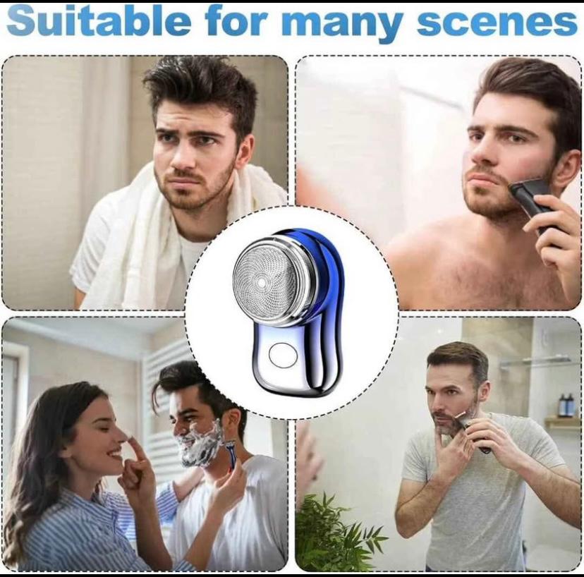 Rasoir Électrique Portable – Design Compact & Efficace