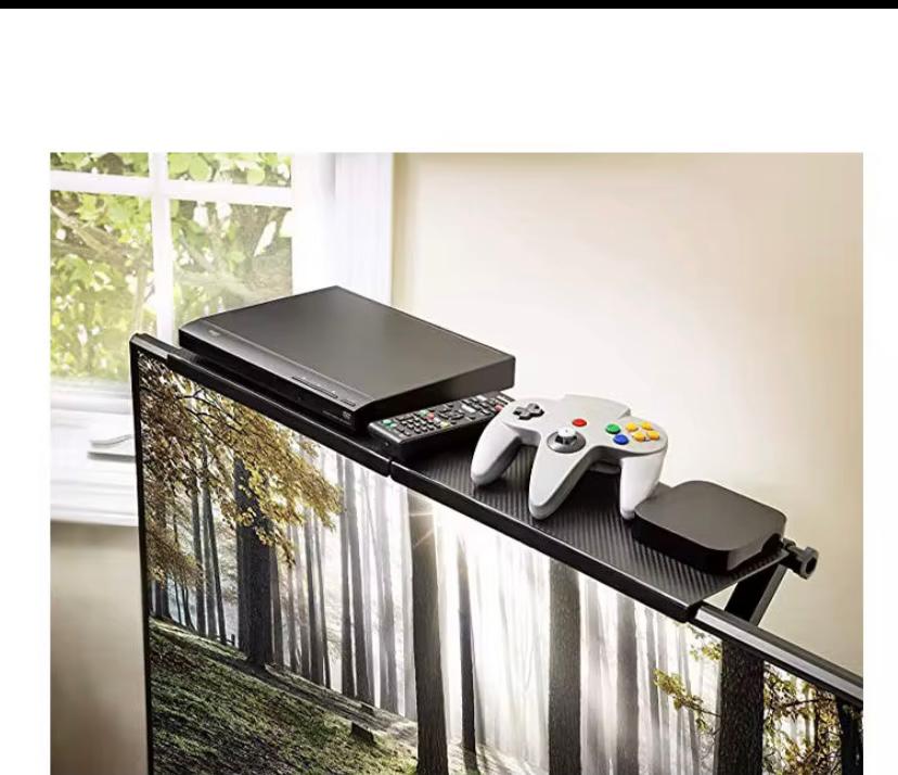 🖥️ Support d'Écran Ajustable pour Bureau – Pliable et Multifonction