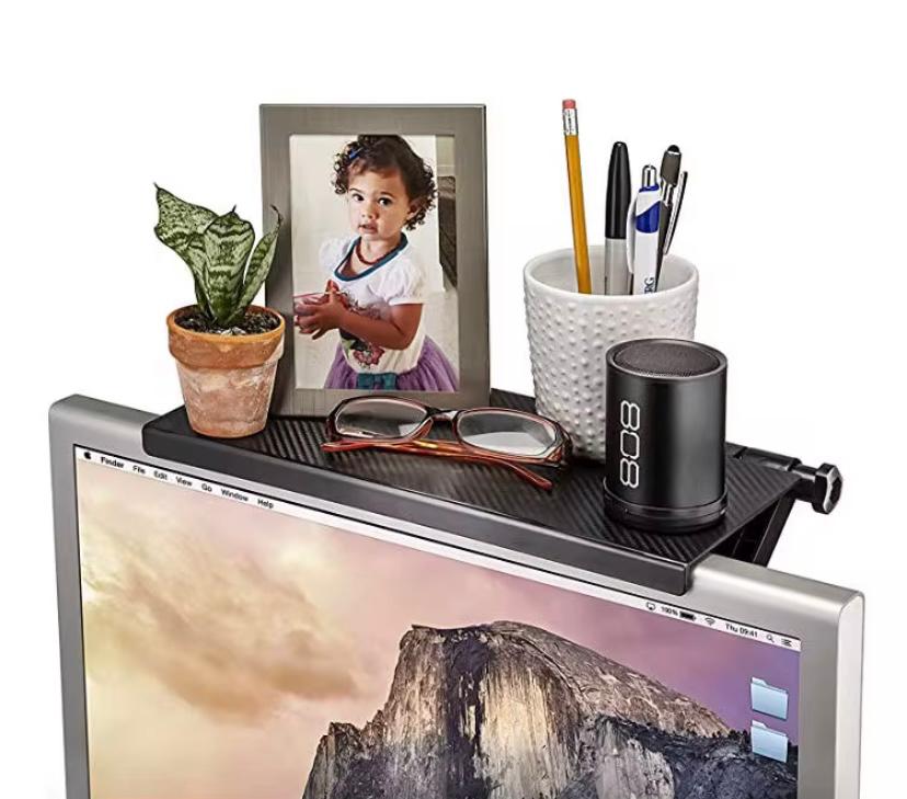 🖥️ Support d'Écran Ajustable pour Bureau – Pliable et Multifonction