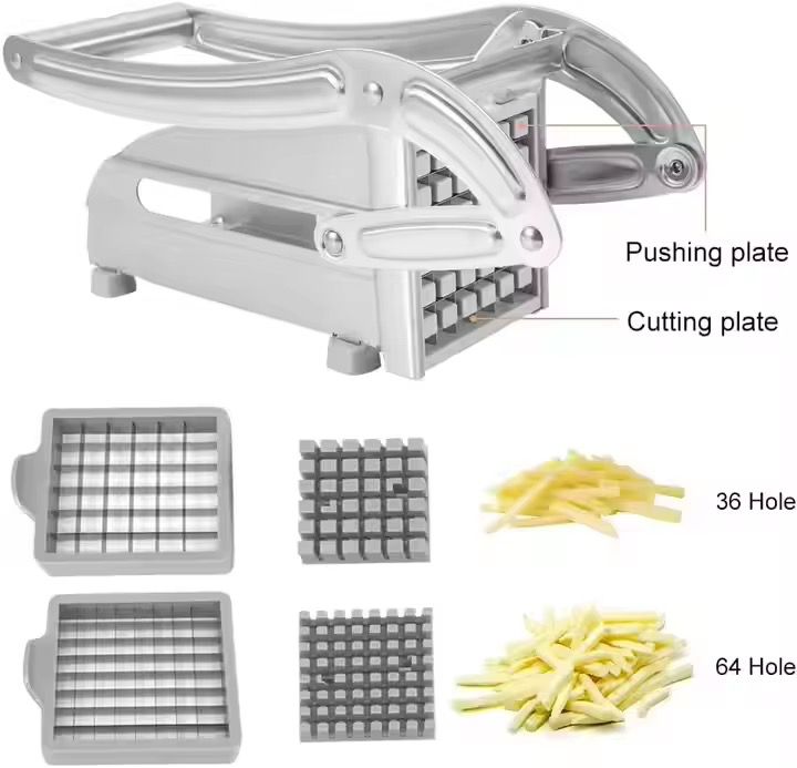 🥔 Coupe-Frites Professionnelle – Frites Maison en un Clin d’Œil !